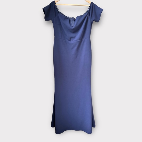 Lulus Lynn Off the Shoulder Formal Maxi Dress, size XL - Picture 1 of 10